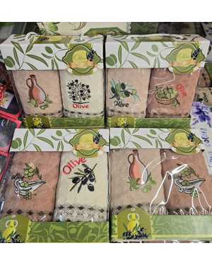 Набор из двух вафельных полотенец. Размер 25/50см без выбора