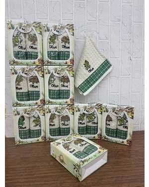 Набор из двух вафельных полотенец. Размер 25/50см без выбора