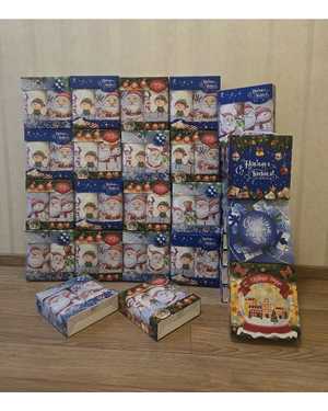 Набор из двух новогодних полотенец. Размер 35/60см без выбора