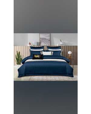 Комплект постельного белья с готовым одеялом. Ткань страйп Сатин(возможно замена на похожее)