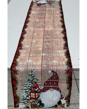 Дорожка новогодняя Велюровая Размер 35 на 180см