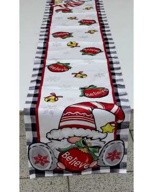 Дорожка новогодняя Велюровая Размер 35 на 180см