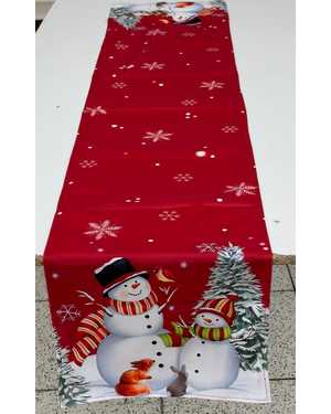 Дорожка новогодняя Велюровая Размер 35 на 180см