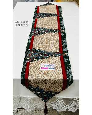 Дорожка новогодняя гобеленовая Размер Размер 35 на 180см