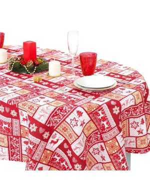 Распродажа. Новогодняя скатерть клеенка Размер 140на220см без выбора