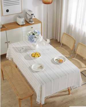 Скатерть Льняная. Размер 150 на 220см
