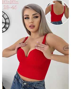 Женский топ с пуш ап