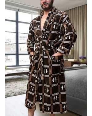 Мужской махровый халат