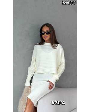 ЖЕНСКИЙ КОСТЮМ ДВОЙКА ТКАНЬ ЛАПША