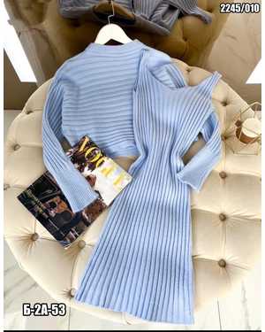 ЖЕНСКИЙ КОСТЮМ ДВОЙКА ТКАНЬ ЛАПША