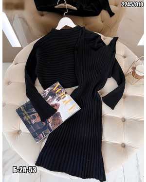 ЖЕНСКИЙ КОСТЮМ ДВОЙКА ТКАНЬ ЛАПША