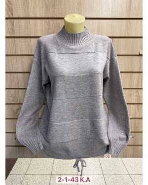 СВИТЕР ТКАНЬ 52% CASHMERE, 28% WOOL, 15% COTTOON, 5% ELASTANE