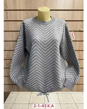 СВИТЕР ТКАНЬ 45% COTTON, 35% CASHMERE, 10% ANGORA, 10% ELASTANE