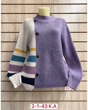 СВИТЕР ТКАНЬ 52% CASHMERE, 28% WOOL, 15% COTTON, 5% ELASTANE