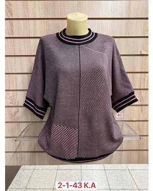 СВИТЕР ТКАНЬ 50% CASHMERE, 28% WOOL, 17% COTTON, 5% ELASTANE