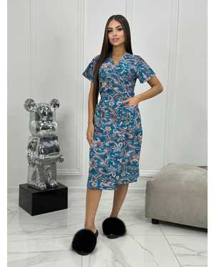 ХАЛАТ В РАЗМЕР ТКАНЬ ХЛОПОК