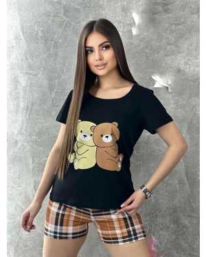 ПИЖАМА В РАЗМЕР ТКАНЬ ХЛОПОК