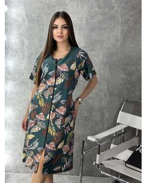 ХАЛАТ В РАЗМЕР ТКАНЬ ХЛОПОК