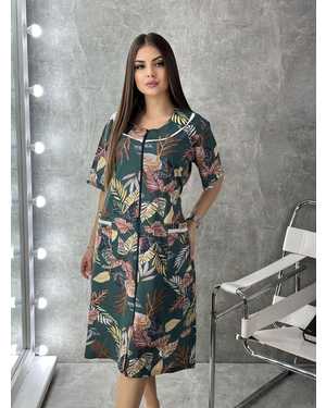 ХАЛАТ В РАЗМЕР ТКАНЬ ХЛОПОК