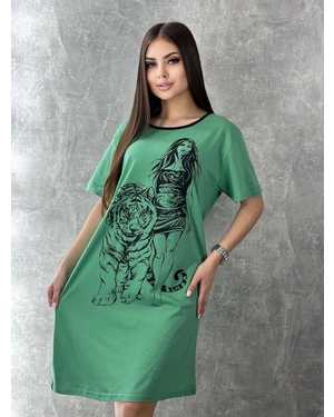 ТУНИКА В РАЗМЕР ТКАНЬ ХЛОПОК