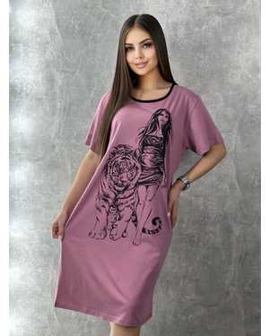 ТУНИКА В РАЗМЕР ТКАНЬ ХЛОПОК