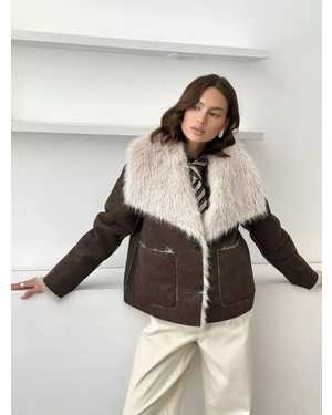 ДУБЛЕНКА ТКАНЬ КОЖА-ЗАМША И МЕХ