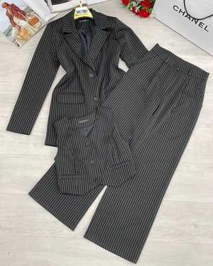 ЖЕНСКИЙ КОСТЮМ ТРОЙКА В РАЗМЕР ТКАНЬ БАРБИ