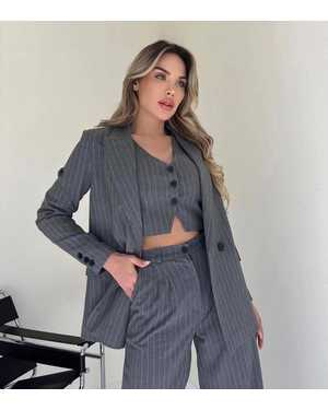 ЖЕНСКИЙ КОСТЮМ ТРОЙКА В РАЗМЕР ТКАНЬ БАРБИ