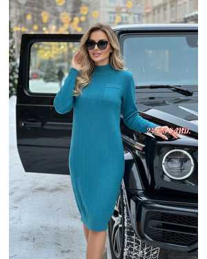 ПЛАТЬЕ ТКАНЬ ВЯЗАННЫЙ КАШЕМИР