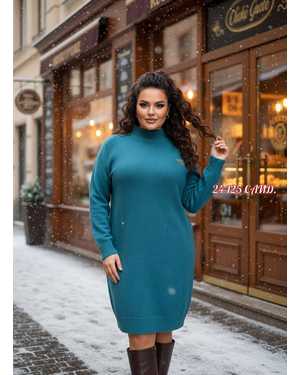 ПЛАТЬЕ ТКАНЬ ВЯЗАННЫЙ КАШЕМИР