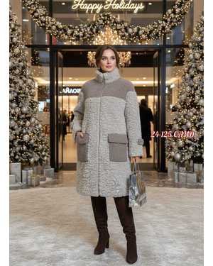 ПАЛЬТО ТКАНЬ БАРАШКА