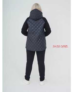 ЖЕНСКИЙ КОСТЮМ ДВОЙКА В РАЗМЕР ТКАНЬ СТЕГАНКА С ПОДКЛАДКОЙ + ФЛИС НАПОЛНИТЕЛЬ СИНТЕПОНОМ