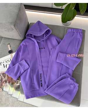 ЖЕНСКИЙ КОСТЮМ ДВОЙКА В РАЗМЕР ТКАНЬ ФЛИС