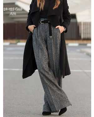 БРЮЧКИ ТКАНЬ КАШЕМИР ЕЛКА