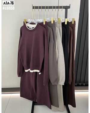 ЖЕНСКИЙ КОСТЮМ ДВОЙКА ТКАНЬ ТРИКОТАЖ