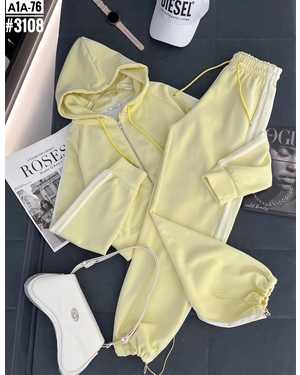 костюм двойка Штаны+толстовка на замке Модель оверсайз Размер единый 42/48 Фабричное Качество