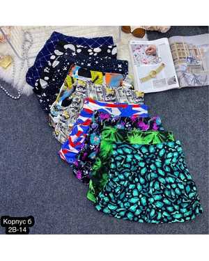 ШОРТЫ ТКАНЬ РУБЧИК