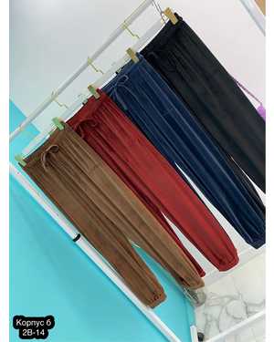 БРЮКИ ТКАНЬ ВЕЛЮР