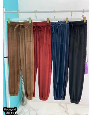 БРЮКИ ТКАНЬ ВЕЛЮР
