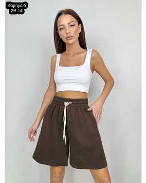 ШОРТЫ ТКАНЬ ХЛОПОК
