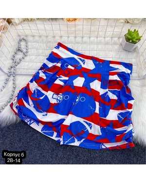 ШОРТЫ ТКАНЬ РУБЧИК