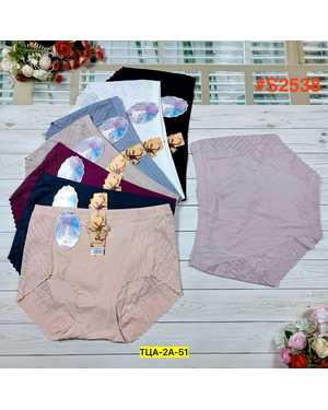 Женские трусики. В упаковке 5 шт один размер, разные цвета