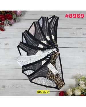 Женские трусики. В упаковке 6 шт один размер, разные цвета