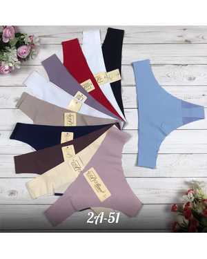 Женские трусики. В упаковке 6 шт один размер, разные цвета