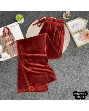 БРЮКИ ТКАНЬ ВЕЛЮР