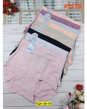 Женские трусики. В упаковке 5 шт один размер, разные цвета