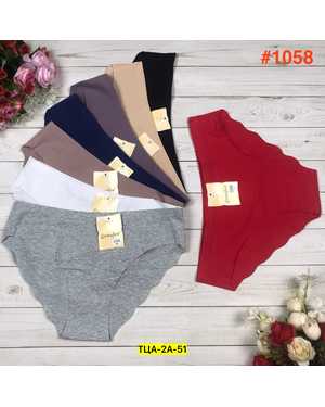 Женские трусики. В упаковке 6 шт один размер, разные цвета