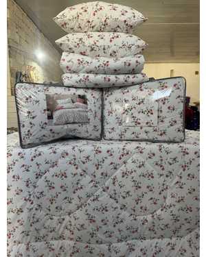 Комплект постельного белья с одеялом + подушка 2шт. Ткань: Сатин-Хлопок(возможно замена на похожее)