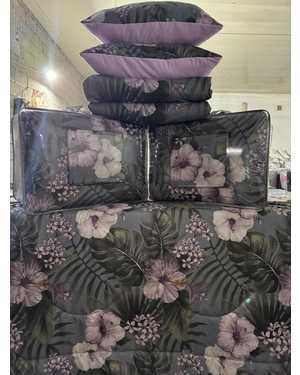 Комплект постельного белья с одеялом + подушка 2шт. Ткань: Сатин-Хлопок(возможно замена на похожее)