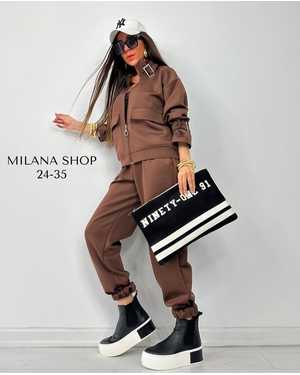 ЖЕНСКИЙ КОСТЮМ ДВОЙКА ТКАНЬ ФЛИС